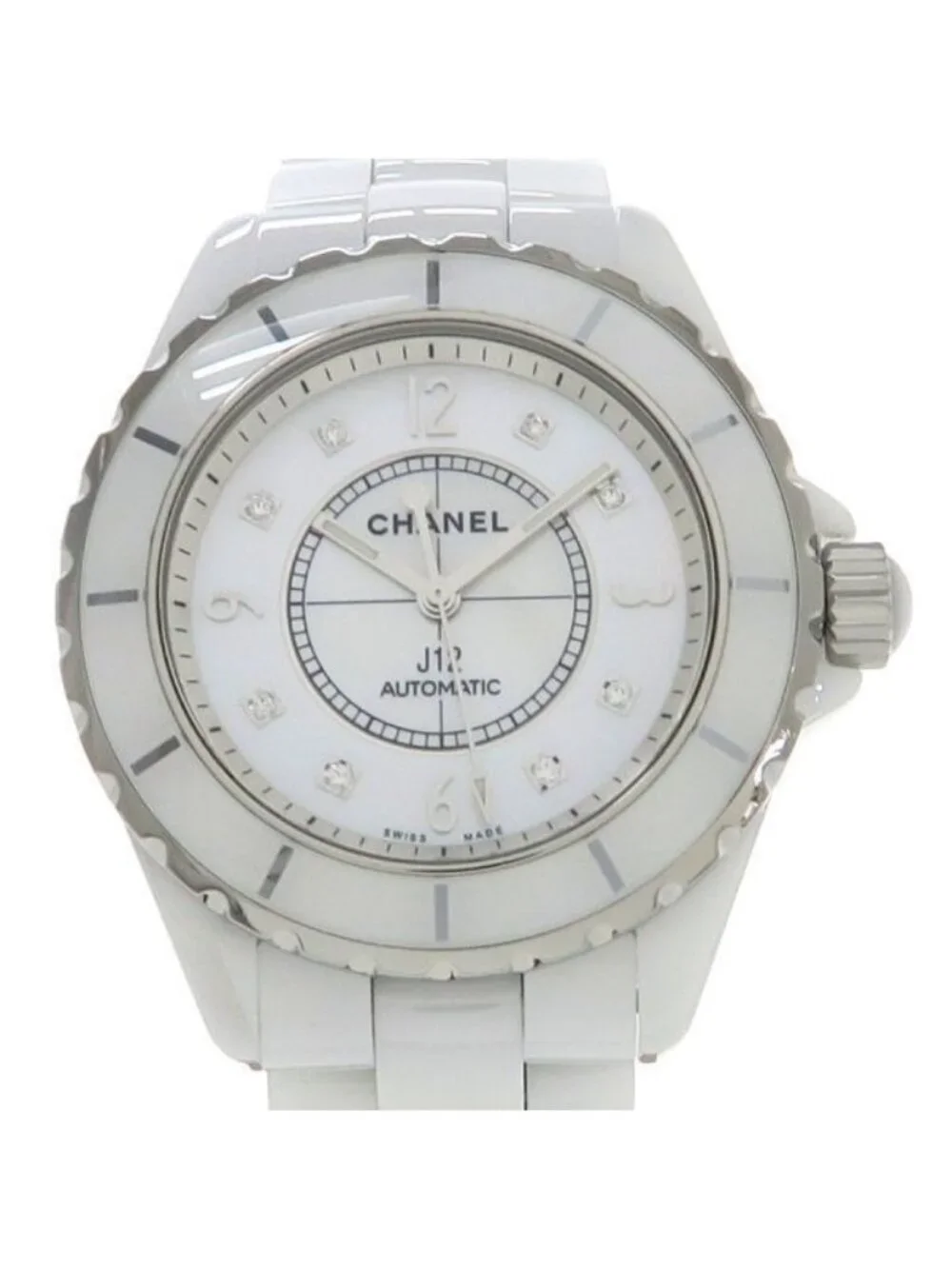 Chanel 38 Watch White